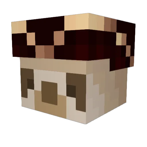 SuperBlueSloth Minecraft avatar head, 3D render
