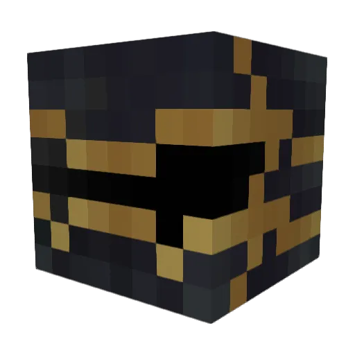 SuperBomber48 Minecraft avatar head, 3D render