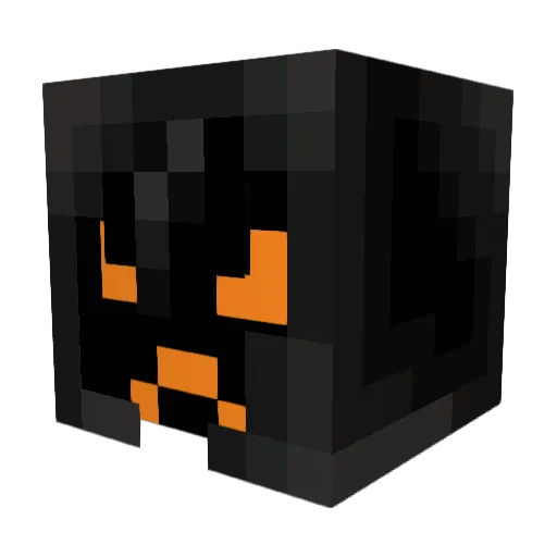 SuperBrocky Minecraft avatar head, 3D render