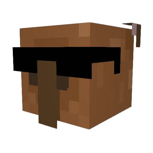SuperCapi187 Minecraft avatar head, 3D render