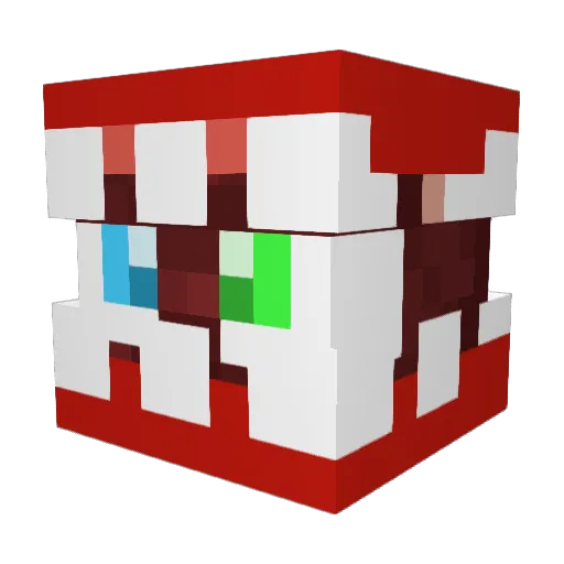 SuperCharl007 Minecraft avatar head, 3D render