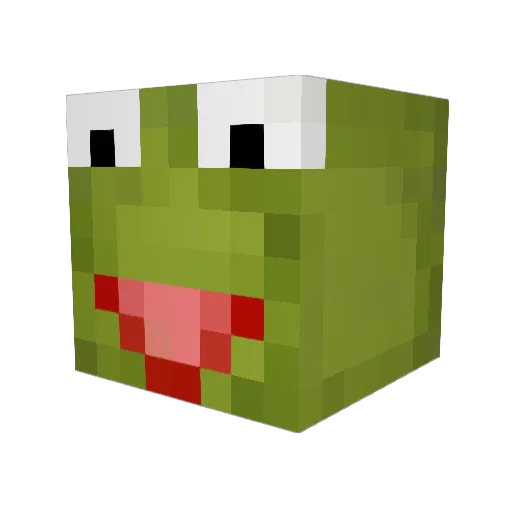 SuperCheesyGamin Minecraft avatar head, 3D render