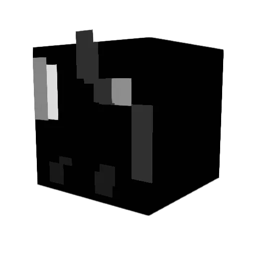 SuperD3930 Minecraft avatar head, 3D render