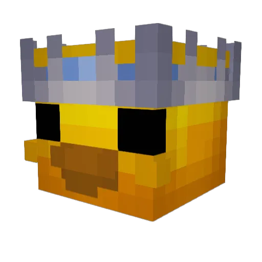SuperDez23 Minecraft avatar head, 3D render