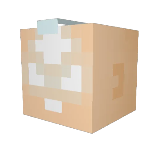 SuperDomo10 Minecraft avatar head, 3D render