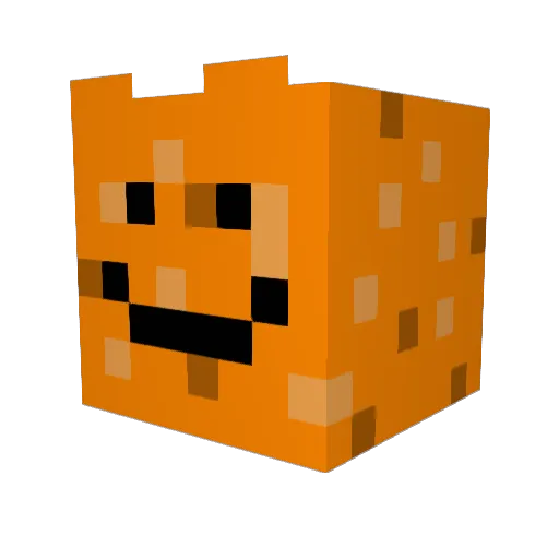 SuperDuperBooper Minecraft avatar head, 3D render