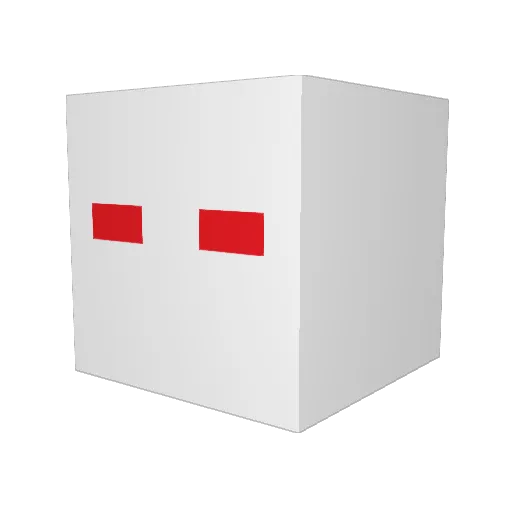 SuperDuperDuff Minecraft avatar head, 3D render