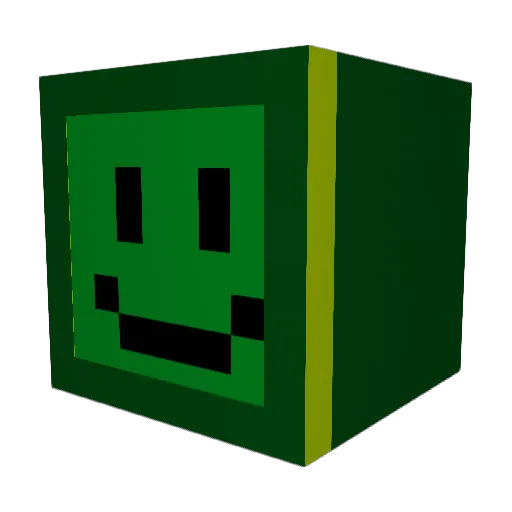 SuperElliot2015 Minecraft avatar head, 3D render