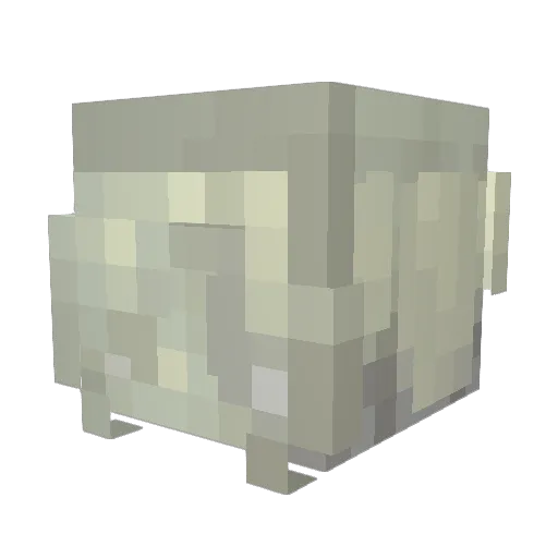 SuperGGboi Minecraft avatar head, 3D render