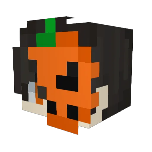 SuperGamerzzz Minecraft avatar head, 3D render