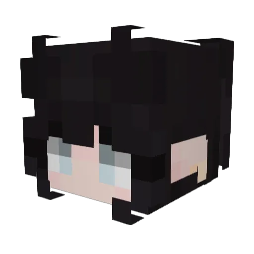 SuperGigante05 Minecraft avatar head, 3D render