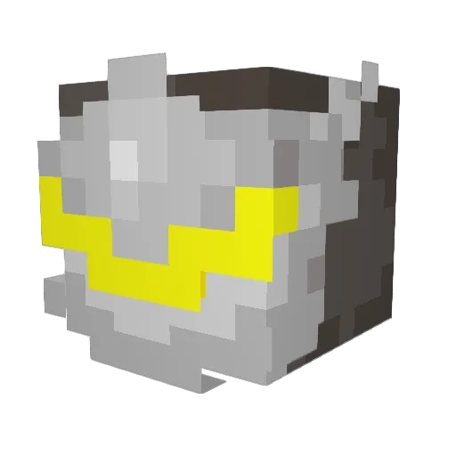 SuperGregAGamer Minecraft avatar head, 3D render