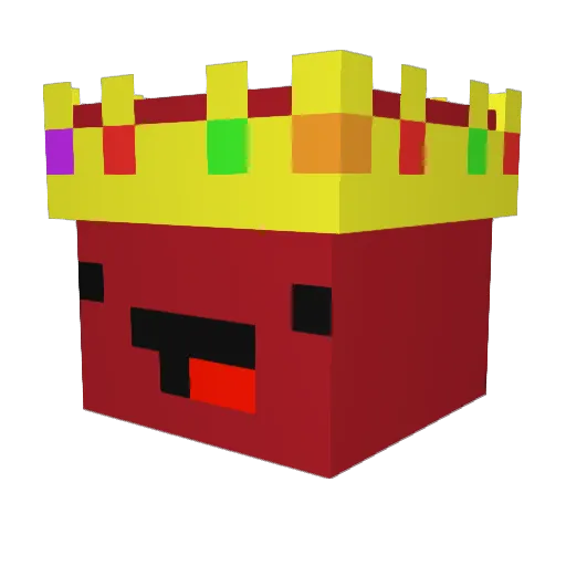 SuperGremlinNL Minecraft avatar head, 3D render