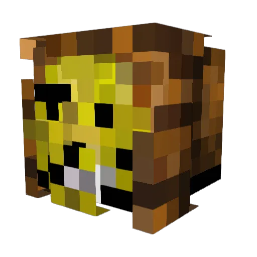 SuperJairo69 Minecraft avatar head, 3D render