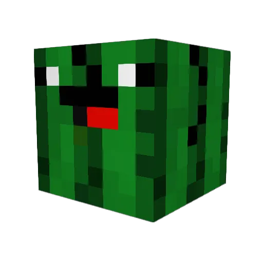 SuperKillJoy Minecraft avatar head, 3D render