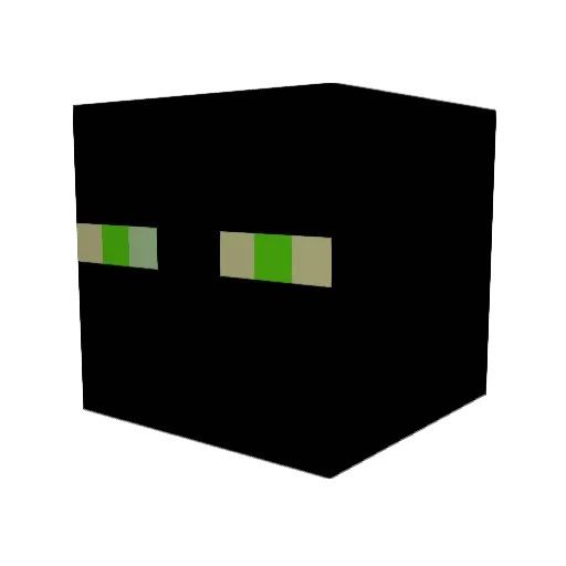 SuperKreaper Minecraft avatar head, 3D render