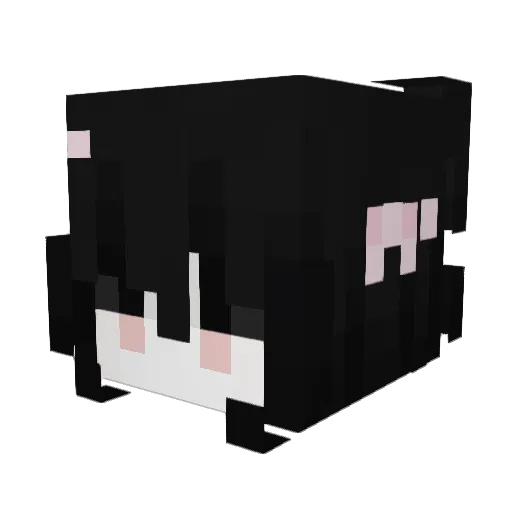 SuperKyeick Minecraft avatar head, 3D render
