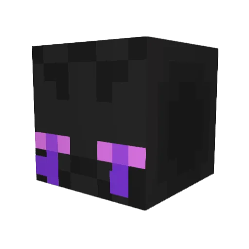SuperLalu Minecraft avatar head, 3D render