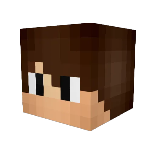SuperLimon4ik Minecraft avatar head, 3D render