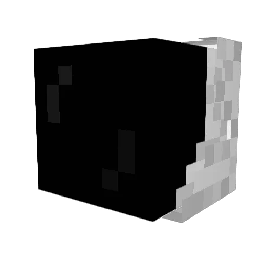 SuperMaperMan Minecraft avatar head, 3D render