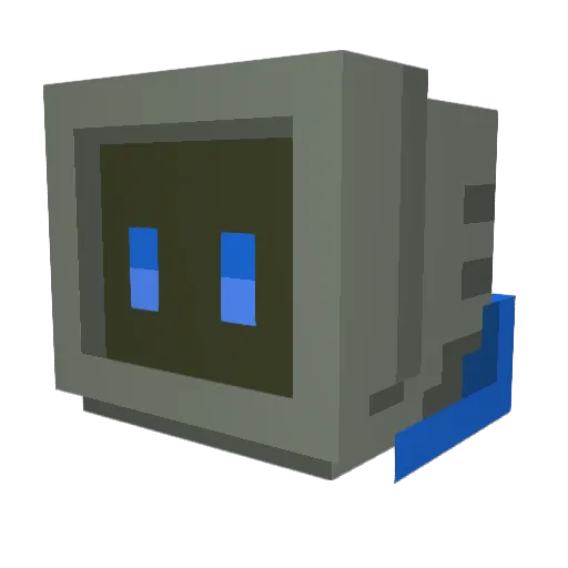 SuperMedal11851 Minecraft avatar head, 3D render