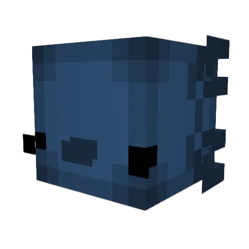 SuperMees7 Minecraft avatar head, 3D render