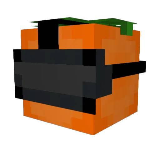 SuperModifieDan Minecraft avatar head, 3D render