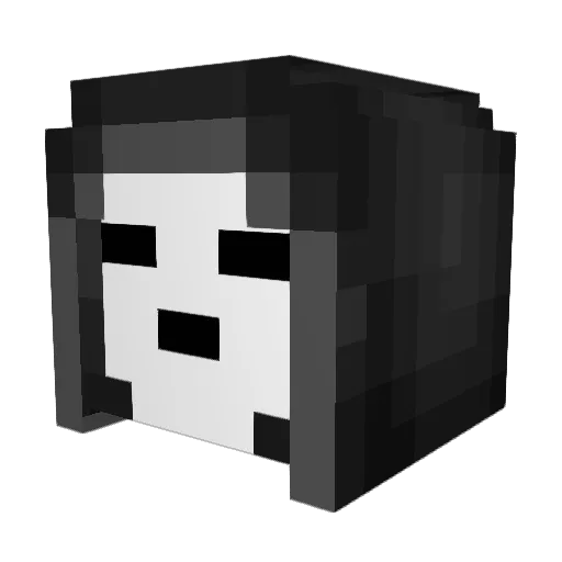 SuperNico522 Minecraft avatar head, 3D render