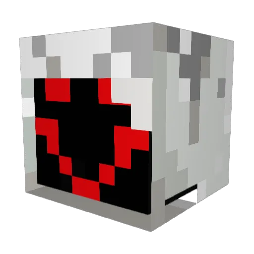 SuperNorie Minecraft avatar head, 3D render