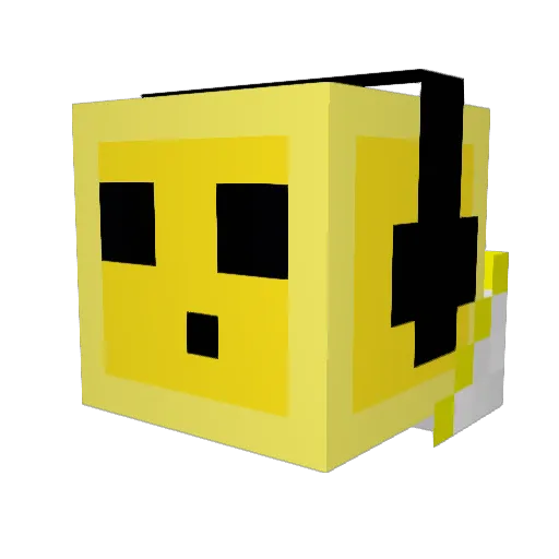 SuperOlo2017 Minecraft avatar head, 3D render
