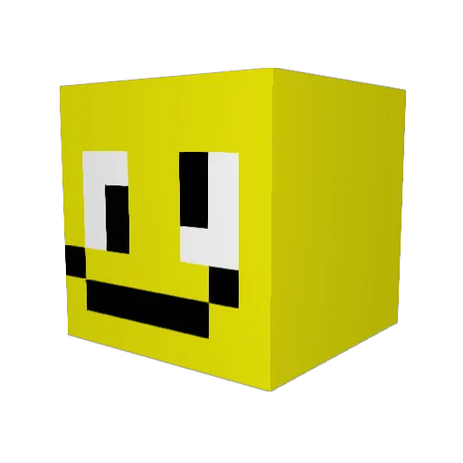 SuperOskar12 Minecraft avatar head, 3D render
