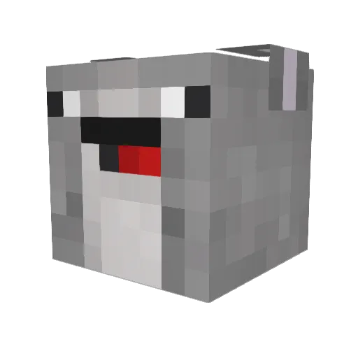 SuperSanic3D Minecraft avatar head, 3D render