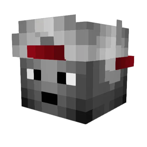 SuperSausage16 Minecraft avatar head, 3D render
