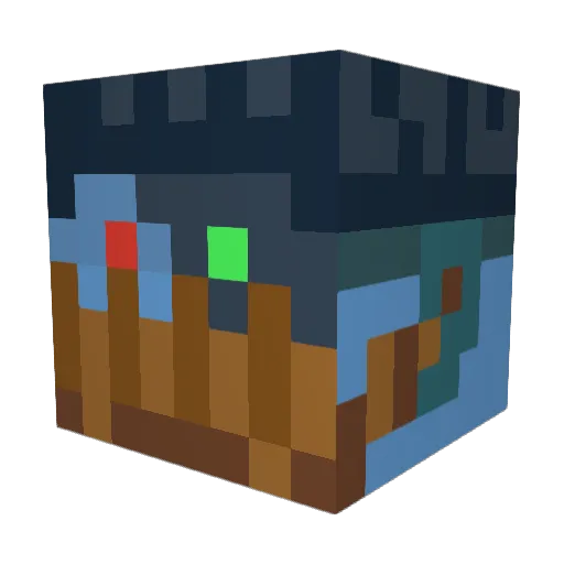 SuperSayanSusan Minecraft avatar head, 3D render