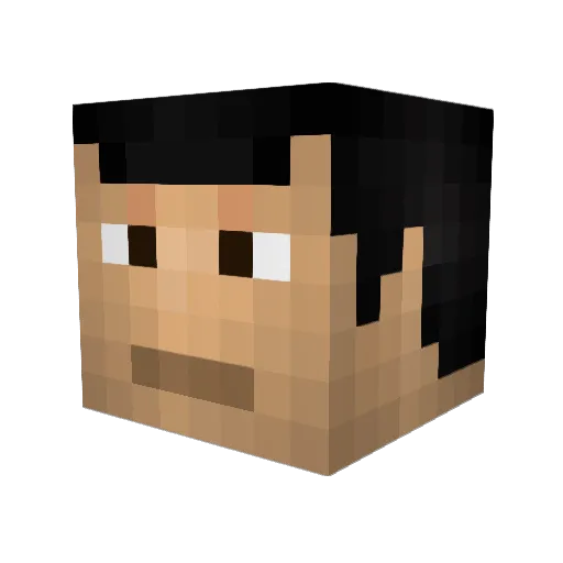 SuperSerbianKID Minecraft avatar head, 3D render