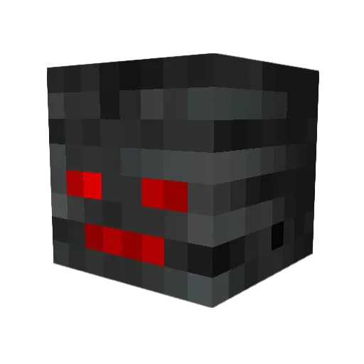 SuperSlayer20 Minecraft avatar head, 3D render
