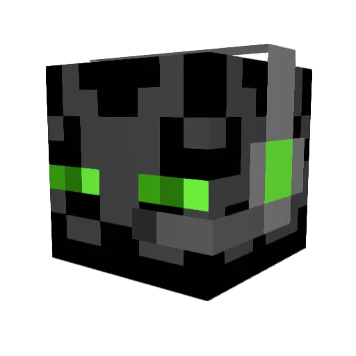 SuperSonicSamuel Minecraft avatar head, 3D render