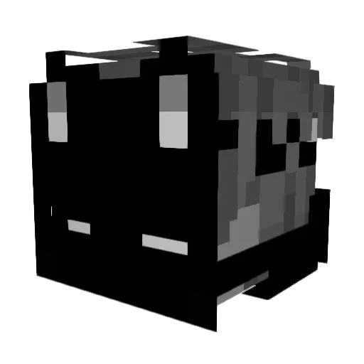 SuperSoop Minecraft avatar head, 3D render