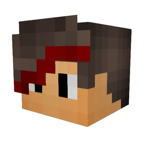 SuperSteve90 Minecraft avatar head, 3D render