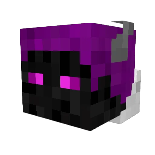 SuperWillG Minecraft avatar head, 3D render