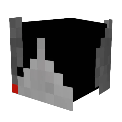 SuperWolf03 Minecraft avatar head, 3D render