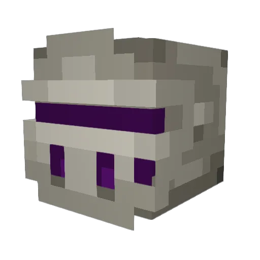 SuperYorkie Minecraft avatar head, 3D render