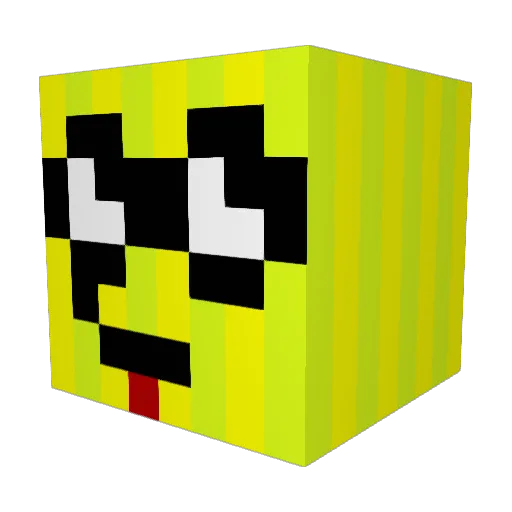 Super_Banane45 Minecraft avatar head, 3D render