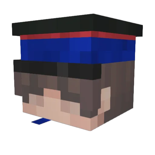 Super_Dookie_69 Minecraft avatar head, 3D render