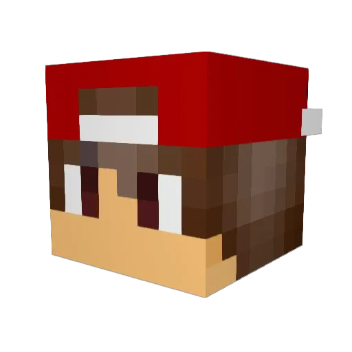 Super_Epicness Minecraft avatar head, 3D render