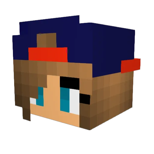 Super_Ez Minecraft avatar head, 3D render
