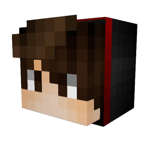 Super_KiRiK1255 Minecraft avatar head, 3D render