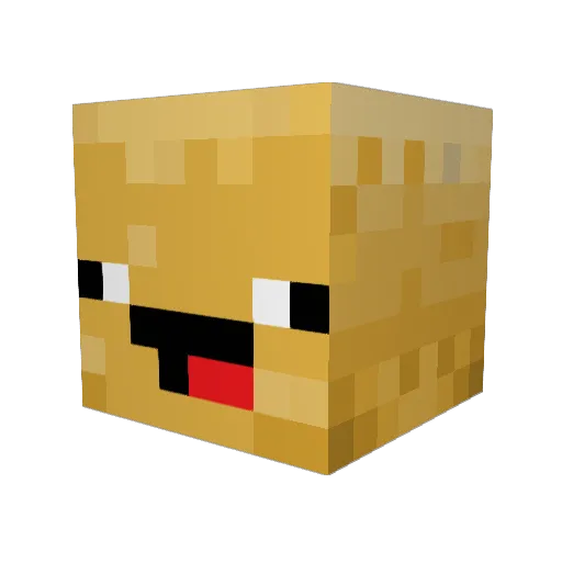 Super_Mousey Minecraft avatar head, 3D render