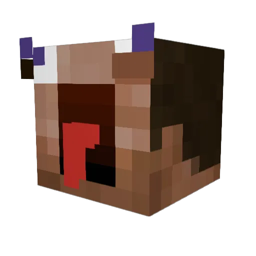 Super_Mursu Minecraft avatar head, 3D render