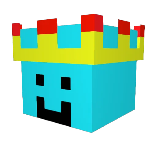 Super_Neo_12345 Minecraft avatar head, 3D render